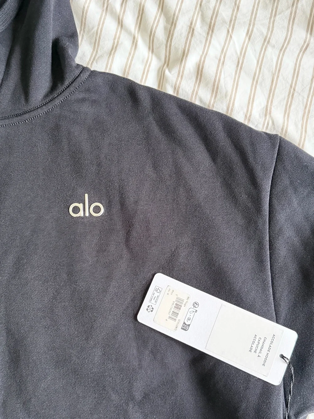 NEW Alo Acolade Hoodie Sweatshirt